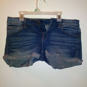 MNG Denim Cutoff Shorts